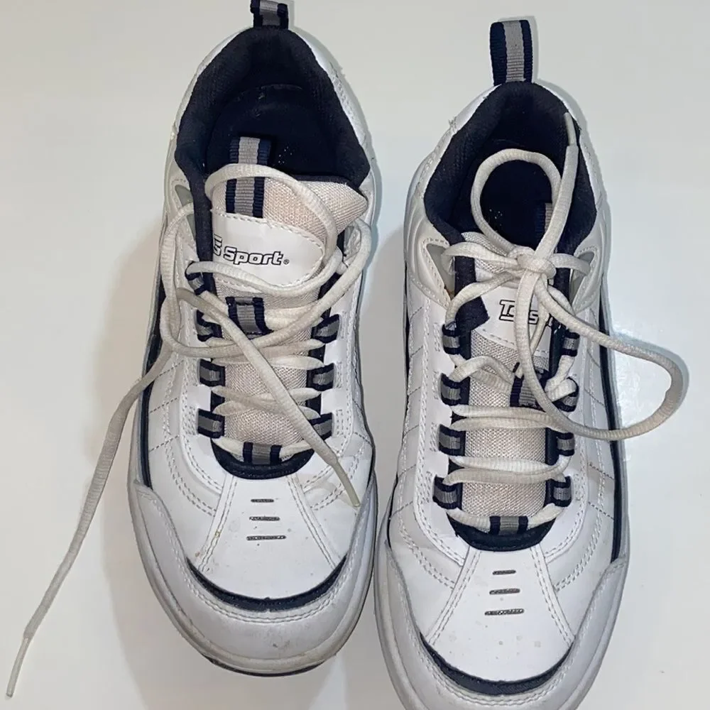 TS Sport Shape Ups Walking Leather Upper Men Shoes Size 8.5 M